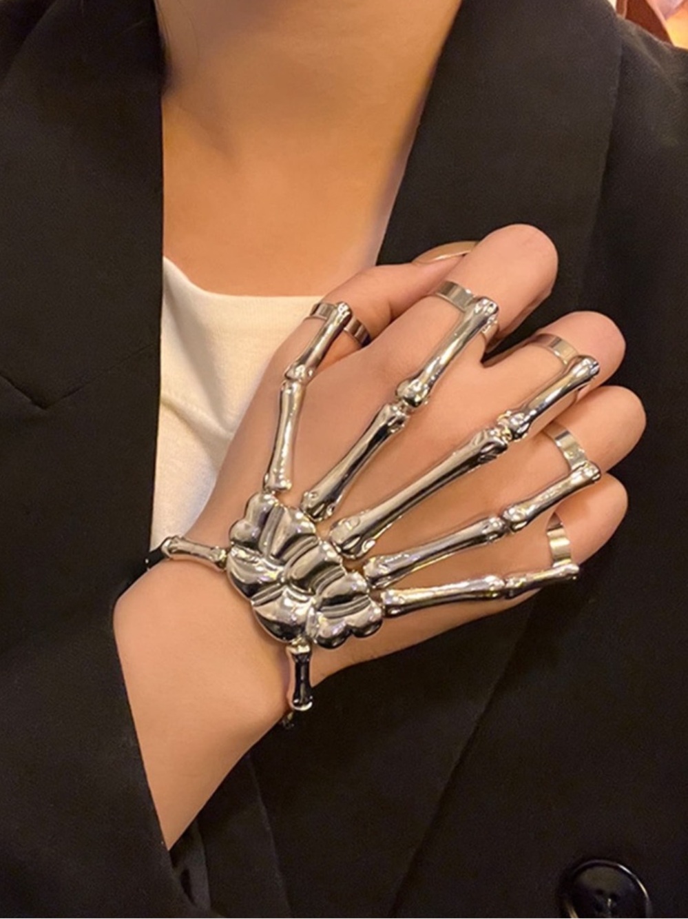Skeleton Hand Bracelet 💀